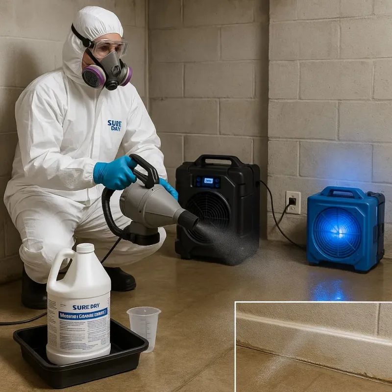 Sanitization and Odor Removal process in Clark, SD