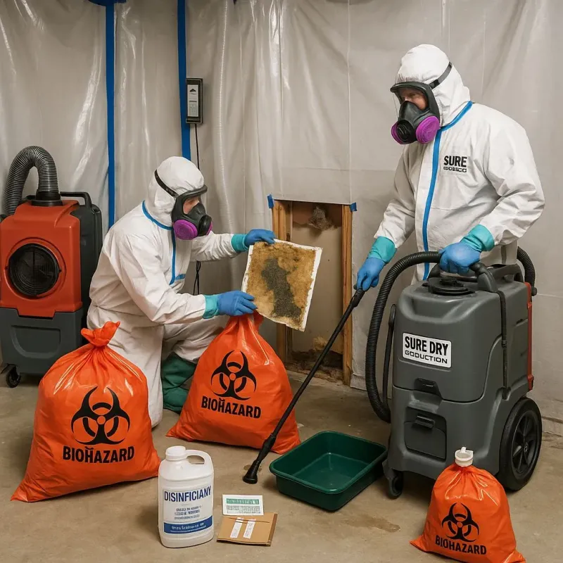Contaminated Water Handling Protocols process in Clark, SD